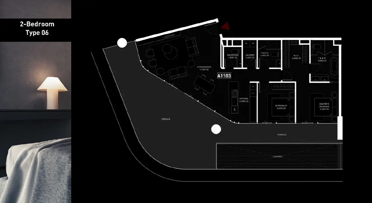 2 BR - Type B